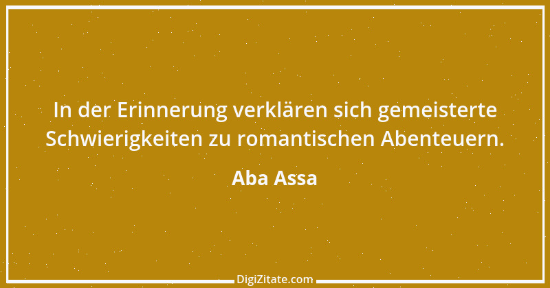 Zitat von Aba Assa 13