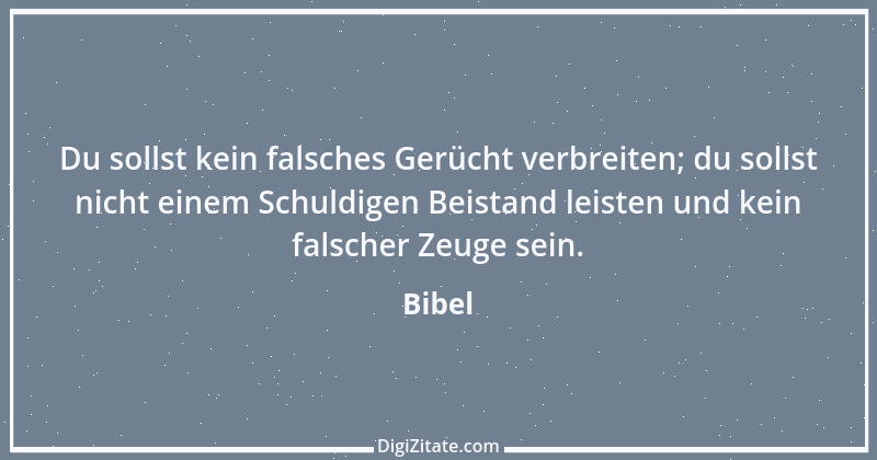 Zitat von Bibel 1981