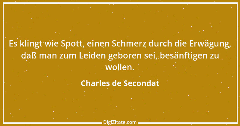 Zitat von Charles de Secondat 141