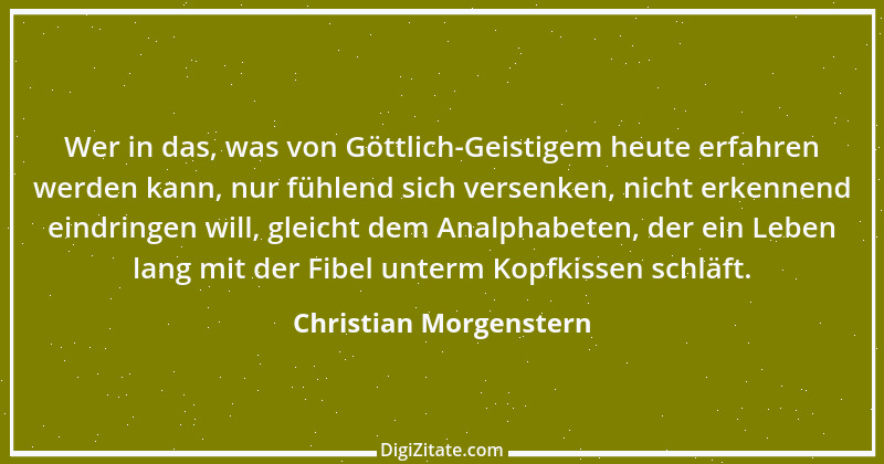 Zitat von Christian Morgenstern 469