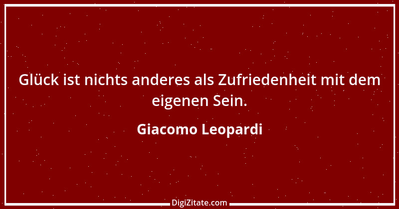 Zitat von Giacomo Leopardi 107