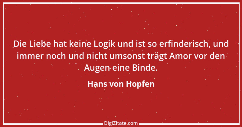 Zitat von Hans von Hopfen 5