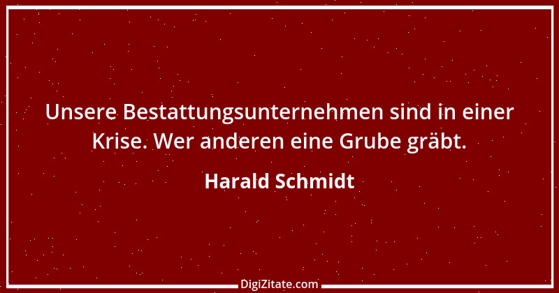 Zitat von Harald Schmidt 264