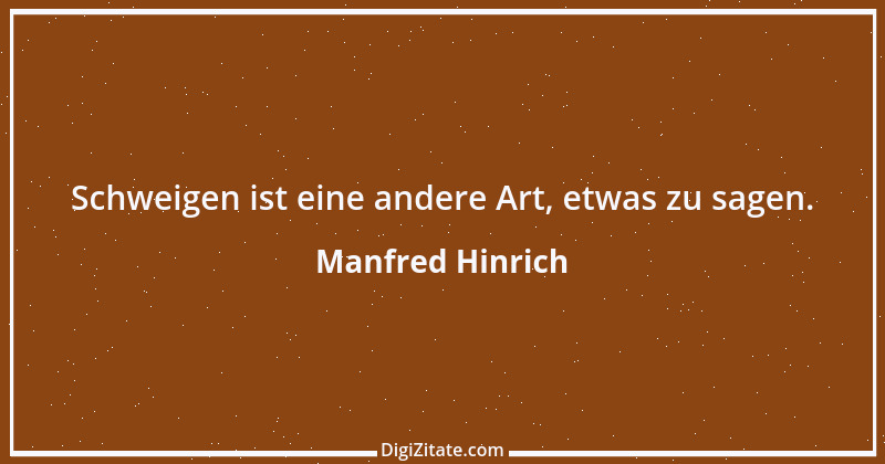 Zitat von Manfred Hinrich 1120