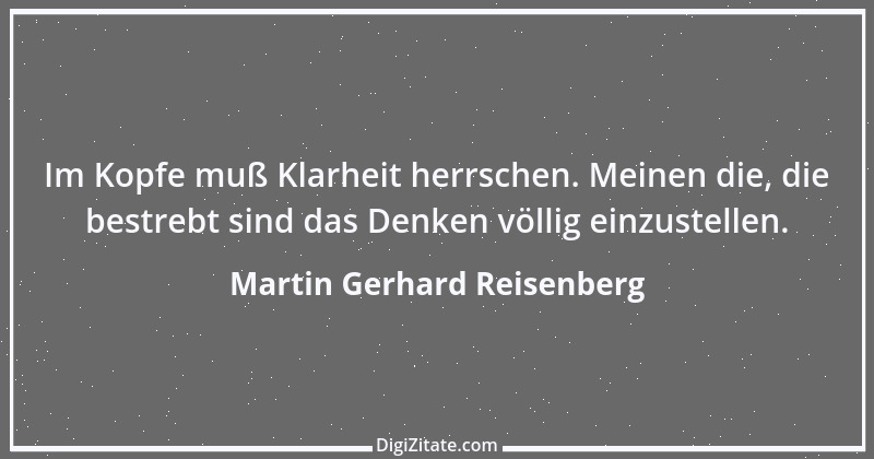 Zitat von Martin Gerhard Reisenberg 261