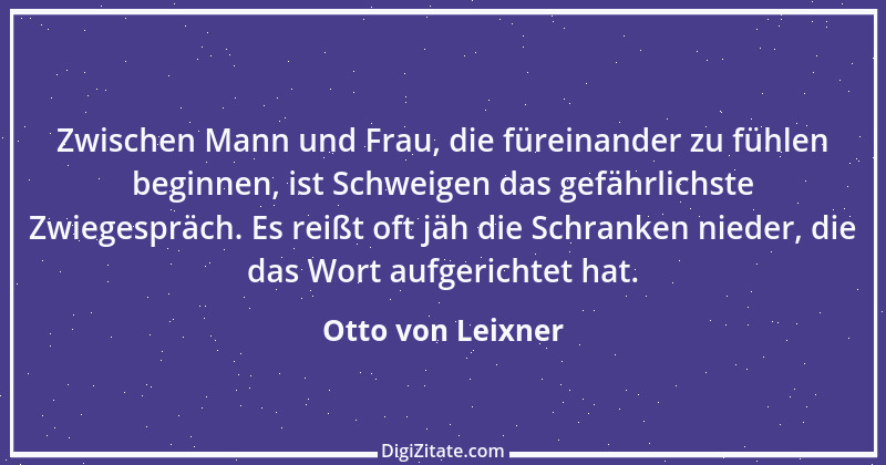 Zitat von Otto von Leixner 245