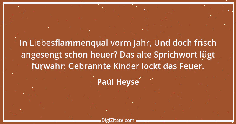 Zitat von Paul Heyse 34