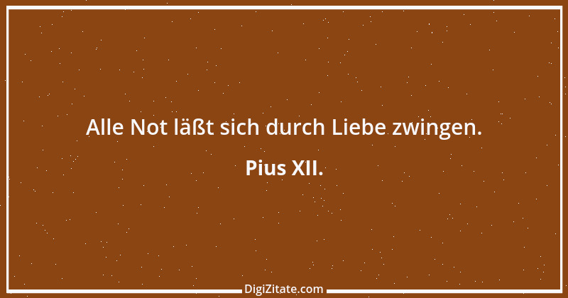 Zitat von Pius XII. 5