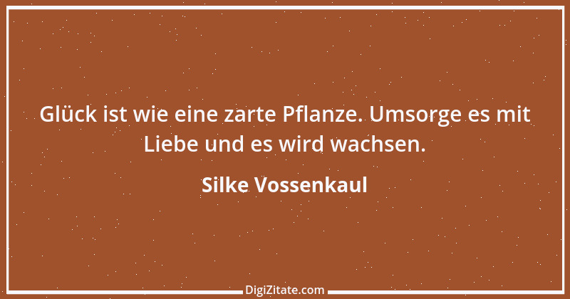 Zitat von Silke Vossenkaul 1