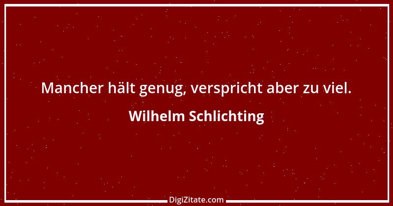 Zitat von Wilhelm Schlichting 28