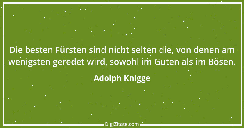 Zitat von Adolph Knigge 4