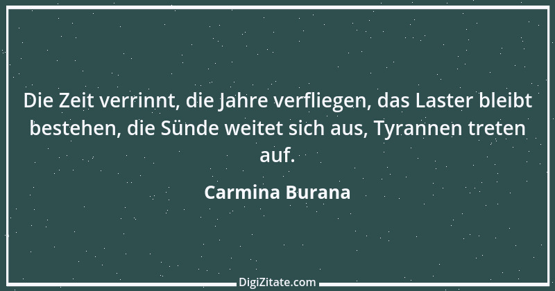 Zitat von Carmina Burana 12