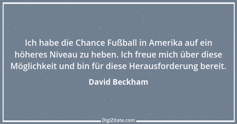 Zitat von David Beckham 2