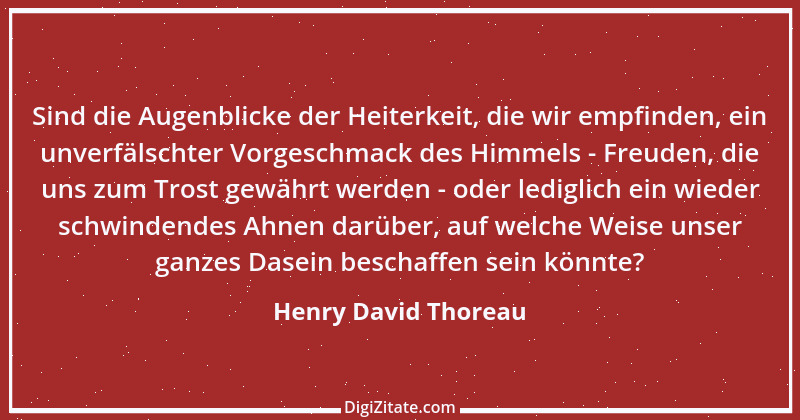 Zitat von Henry David Thoreau 190