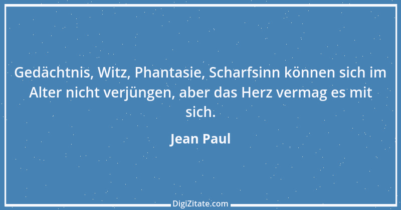 Zitat von Jean Paul 92