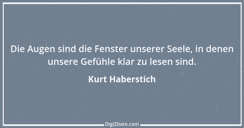 Zitat von Kurt Haberstich 150