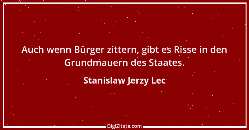 Zitat von Stanislaw Jerzy Lec 280