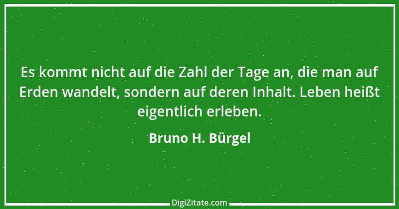 Zitat von Bruno H. Bürgel 3