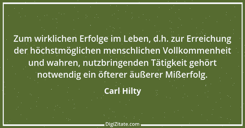 Zitat von Carl Hilty 130