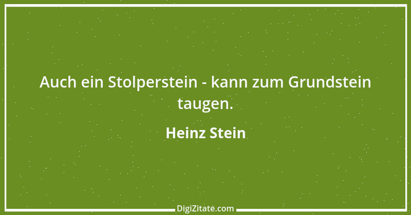 Zitat von Heinz Stein 27