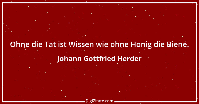 Zitat von Johann Gottfried Herder 262