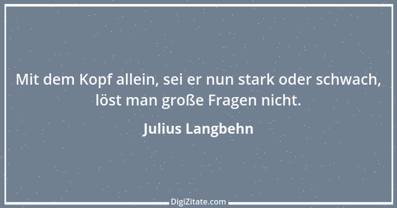 Zitat von Julius Langbehn 59