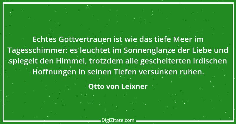 Zitat von Otto von Leixner 247