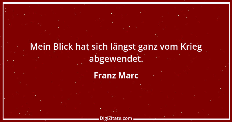 Zitat von Franz Marc 6