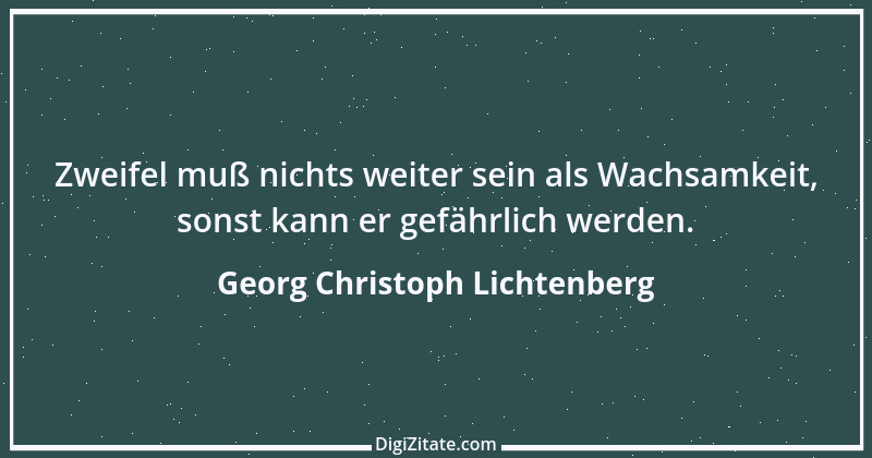 Zitat von Georg Christoph Lichtenberg 681