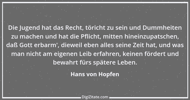 Zitat von Hans von Hopfen 8