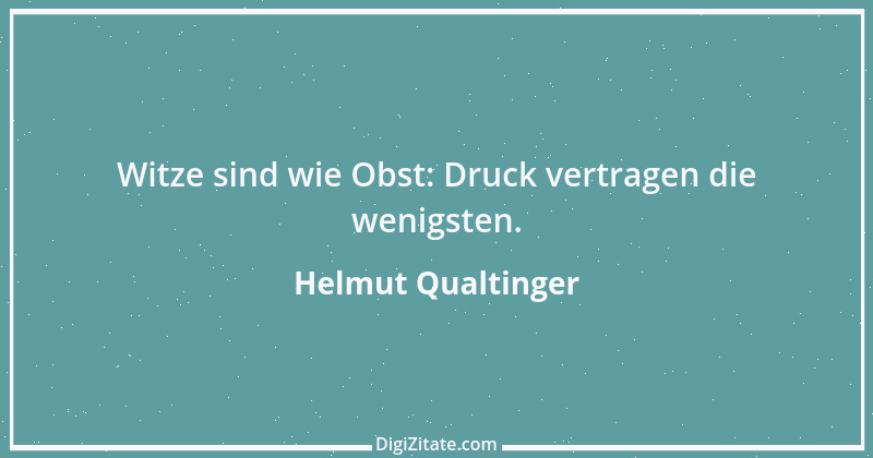 Zitat von Helmut Qualtinger 7