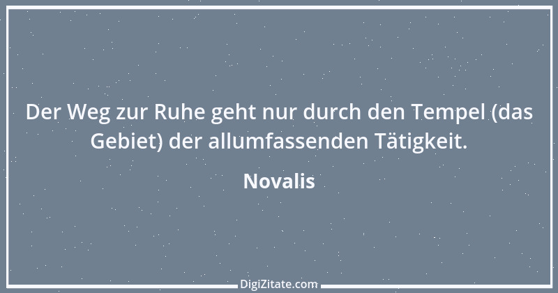 Zitat von Novalis 273