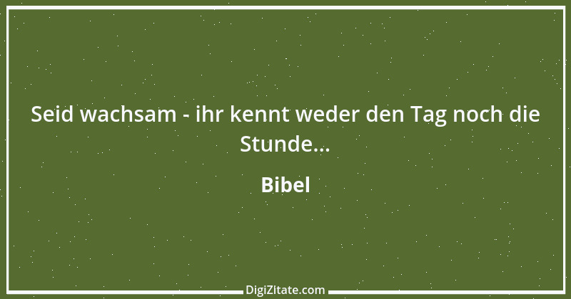 Zitat von Bibel 1985