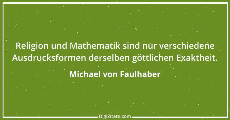 Zitat von Michael von Faulhaber 11