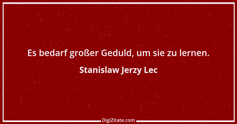 Zitat von Stanislaw Jerzy Lec 283