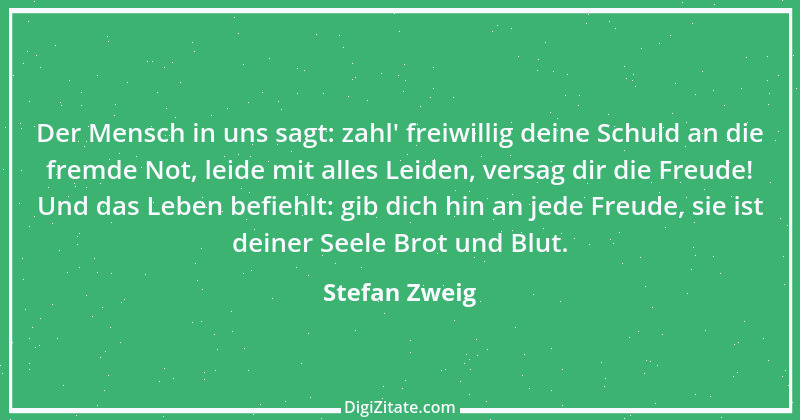 Zitat von Stefan Zweig 112