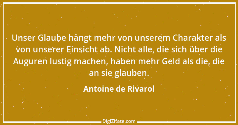 Zitat von Antoine de Rivarol 97