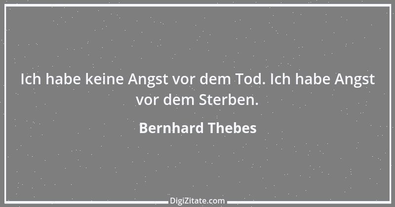 Zitat von Bernhard Thebes 1