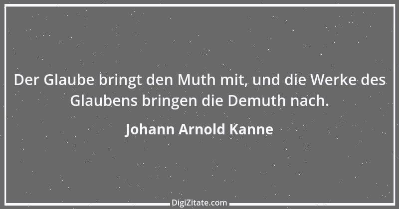 Zitat von Johann Arnold Kanne 1