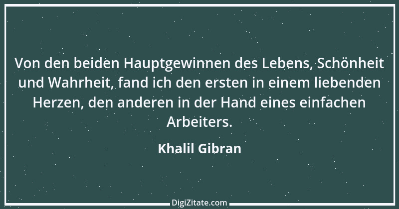 Zitat von Khalil Gibran 121