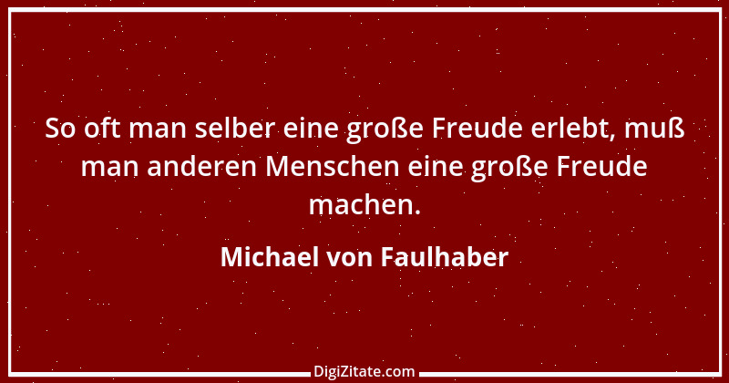 Zitat von Michael von Faulhaber 12