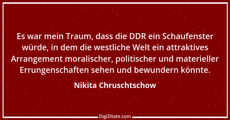 Zitat von Nikita Chruschtschow 1