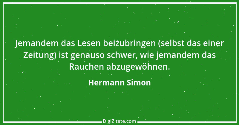 Zitat von Hermann Simon 28