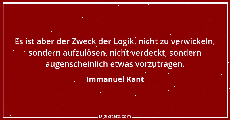 Zitat von Immanuel Kant 443