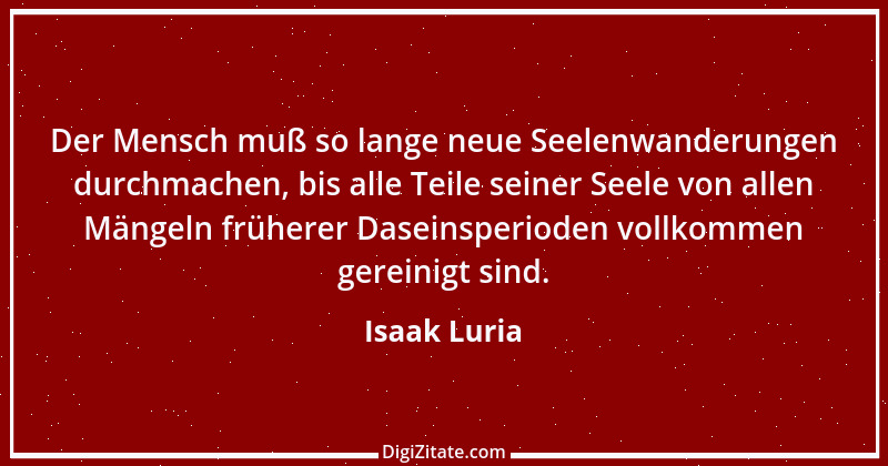 Zitat von Isaak Luria 1