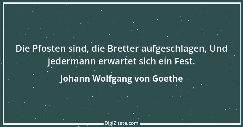 Zitat von Johann Wolfgang von Goethe 952