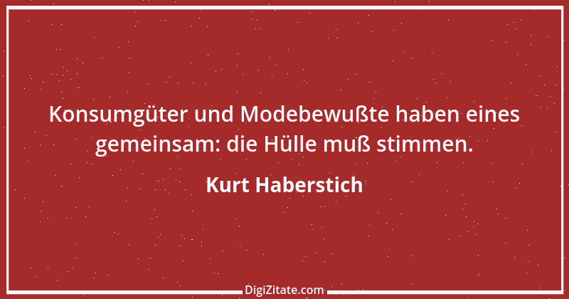 Zitat von Kurt Haberstich 155