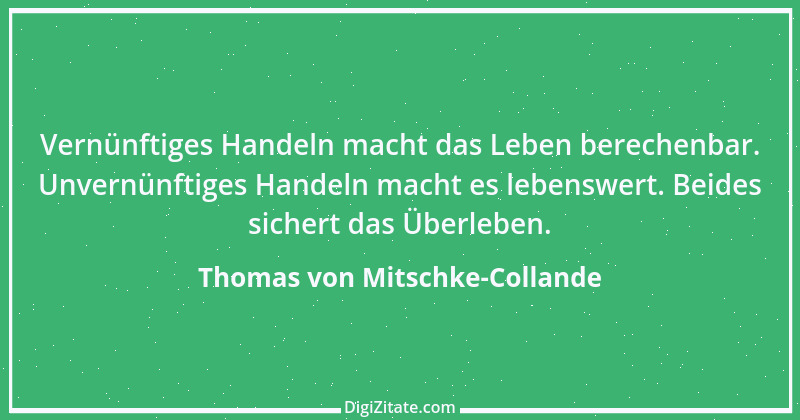 Zitat von Thomas von Mitschke-Collande 2