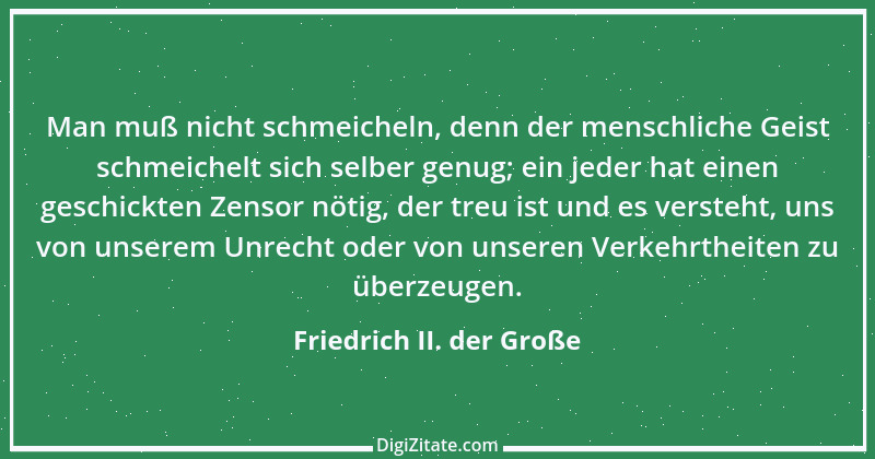 Zitat von Friedrich II. der Große 105