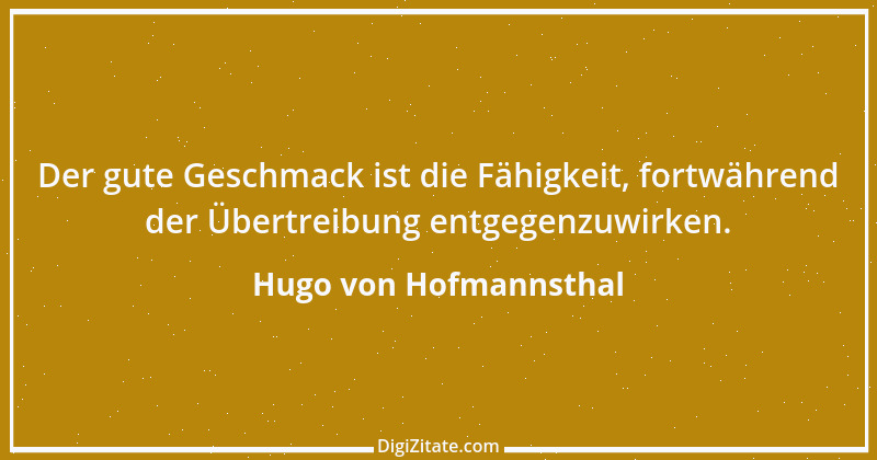 Zitat von Hugo von Hofmannsthal 92